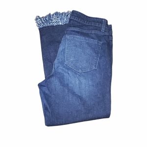 2/$20 Lane Bryant Frey Hem Skinny Jeans